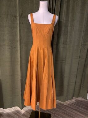staud lorenza midi dress STAUD Lorenza Midi Dress